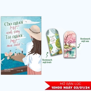 cho người một cánh rừng - trả người một mùa xuân - tặng kèm bookmark