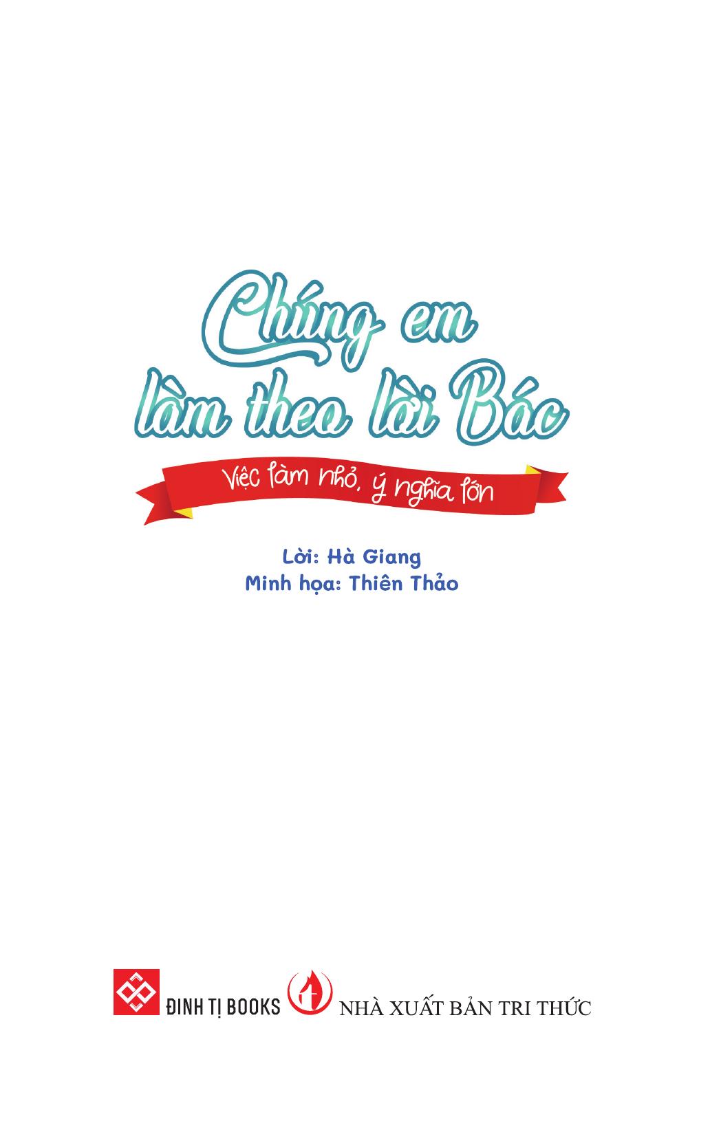 Chúng Em Làm Theo Lời Bác - Việc Làm Nhỏ, Ý Nghĩa Lớn - Ảnh 3