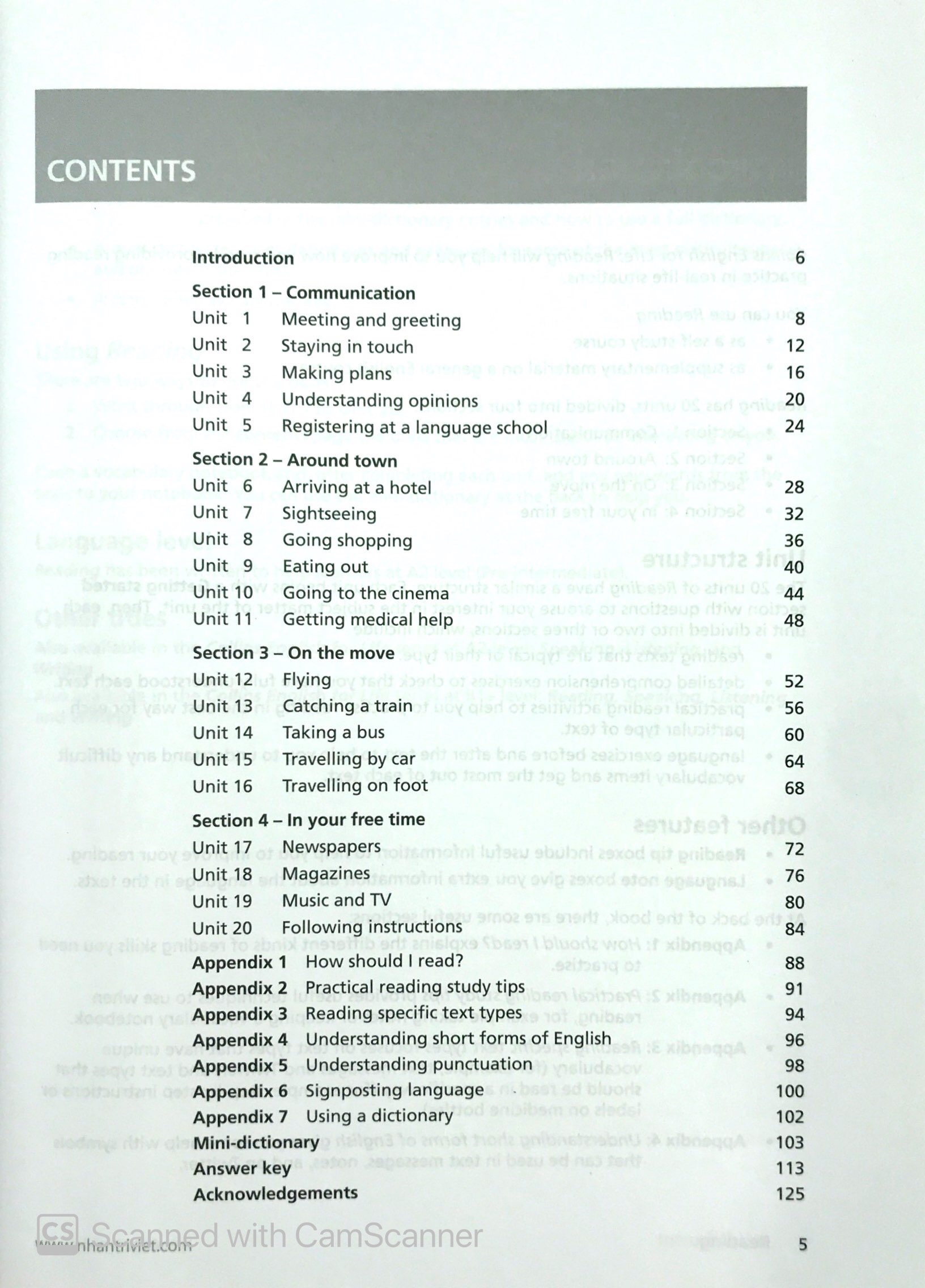 collins english for life_reading_a2 pre-intermediate - Ảnh 4