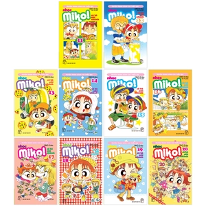 combo manga - nhóc miko! cô bé nhí nhảnh: tập 11 - 20 (bộ 10 tập)