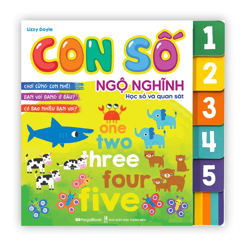 con số ngộ nghĩnh - học số và quan sát - Ảnh 2