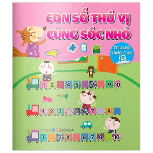 con số thú vị cùng sóc nhỏ - sticker sáng tạo iq