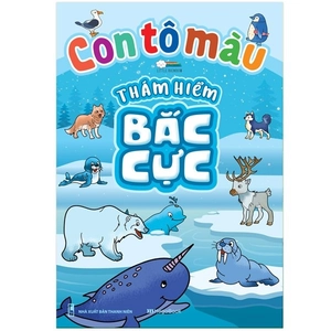 con tô màu - thám hiểm bắc cực
