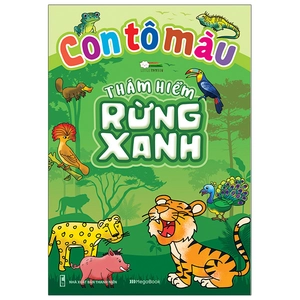 con tô màu - thám hiểm rừng xanh