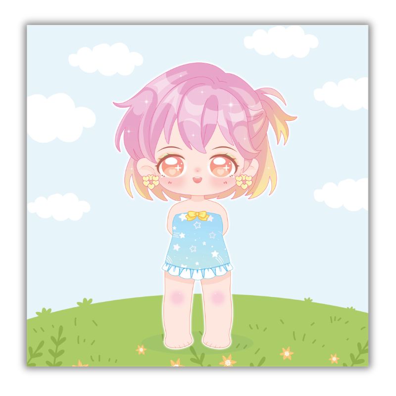 Công Chúa Chibi Tập Phối Đồ - Váy Hồng Ngọt Ngào - Ảnh 4
