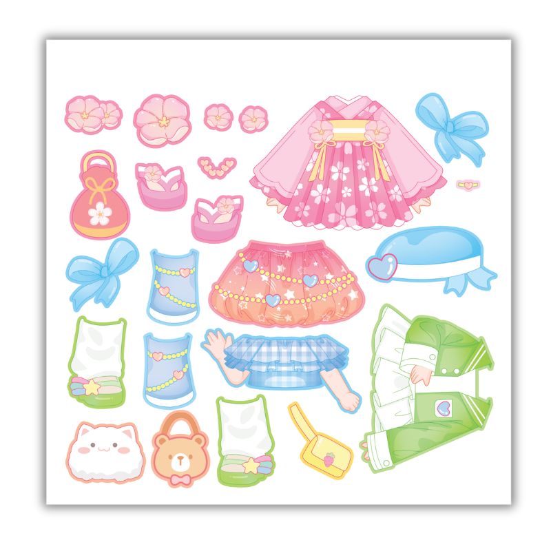 Công Chúa Chibi Tập Phối Đồ - Váy Hồng Ngọt Ngào - Ảnh 6