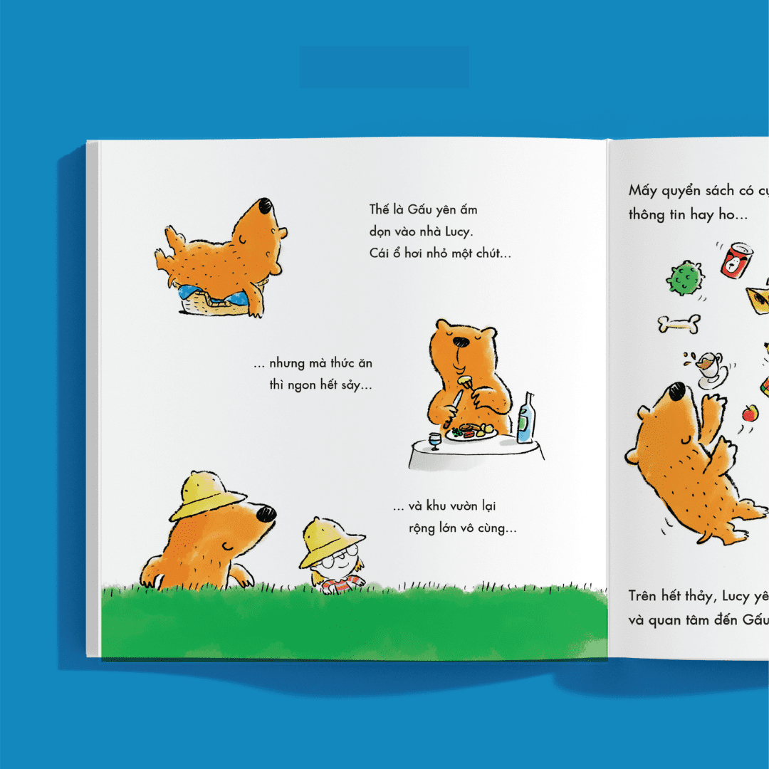 cún nhà tớ tên gấu - Ảnh 5