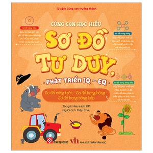 cùng con học hiểu sơ đồ tư duy, phát triển iq-eq - sơ đồ vòng tròn - sơ đồ bong bóng - sơ đồ bong bóng kép