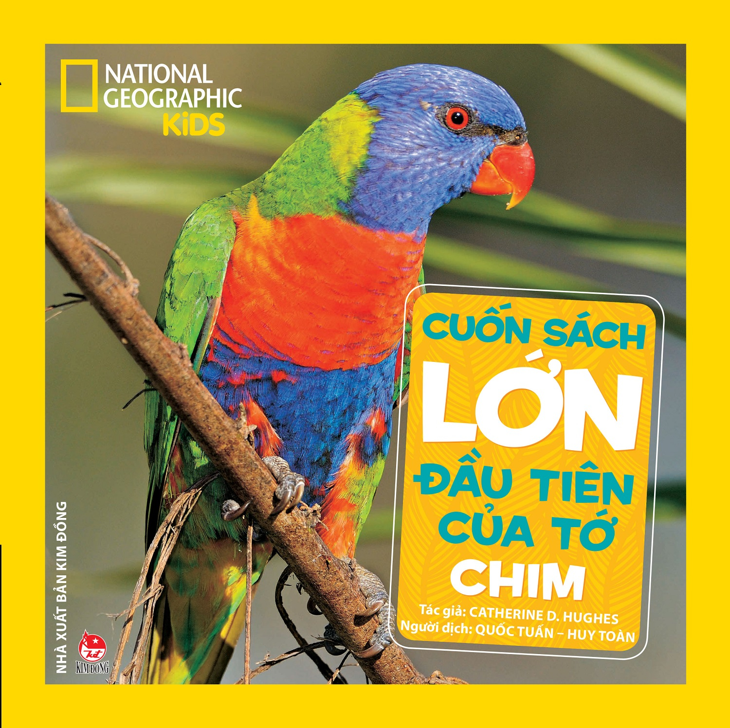 cuốn sách lớn đầu tiên của tớ - chim - bìa cứng (tái bản 2024) - Ảnh 2