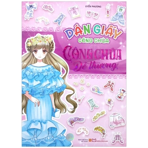 dán giấy công chúa - công chúa dễ thương