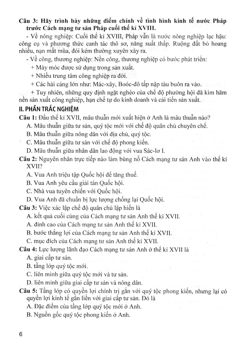 đề kiểm tra, đánh giá lịch sử 8 theo chủ đề (dùng chung cho các bộ sgk hiện hành) - Ảnh 7
