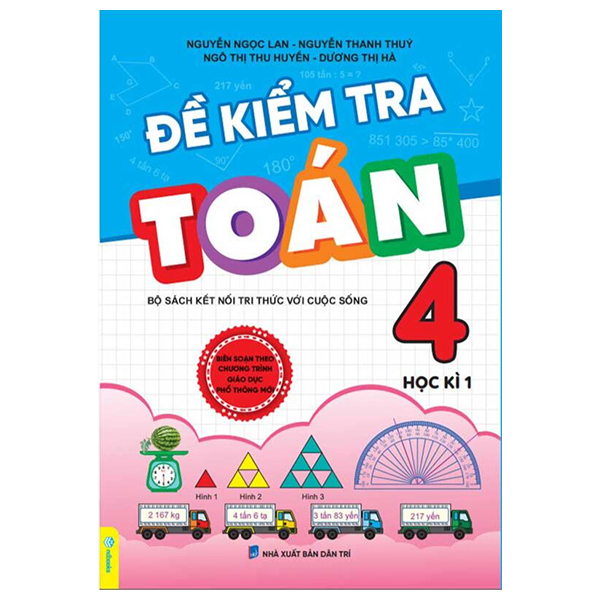 đề kiểm tra toán 4 - học kì 1 (kết nối)