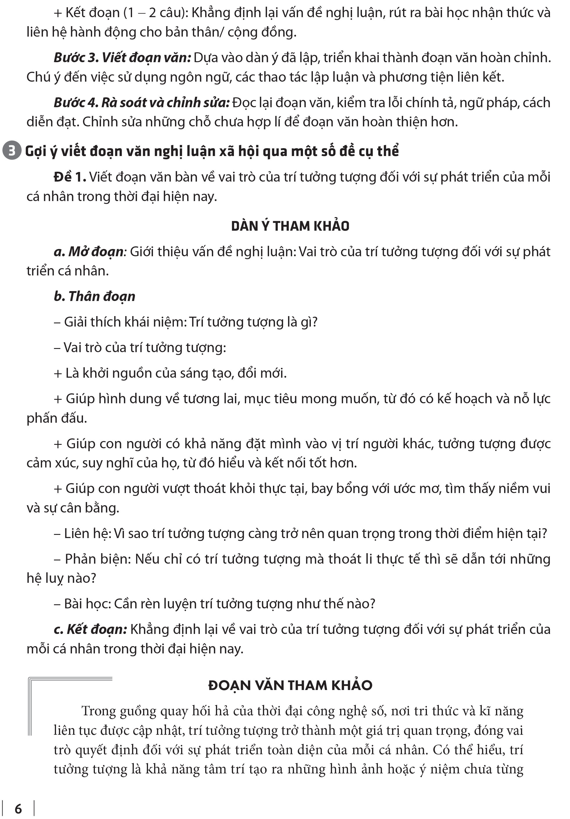 Để Viết Tốt Đoạn Văn, Bài Văn Nghị Luận Lớp 9 - Ảnh 5