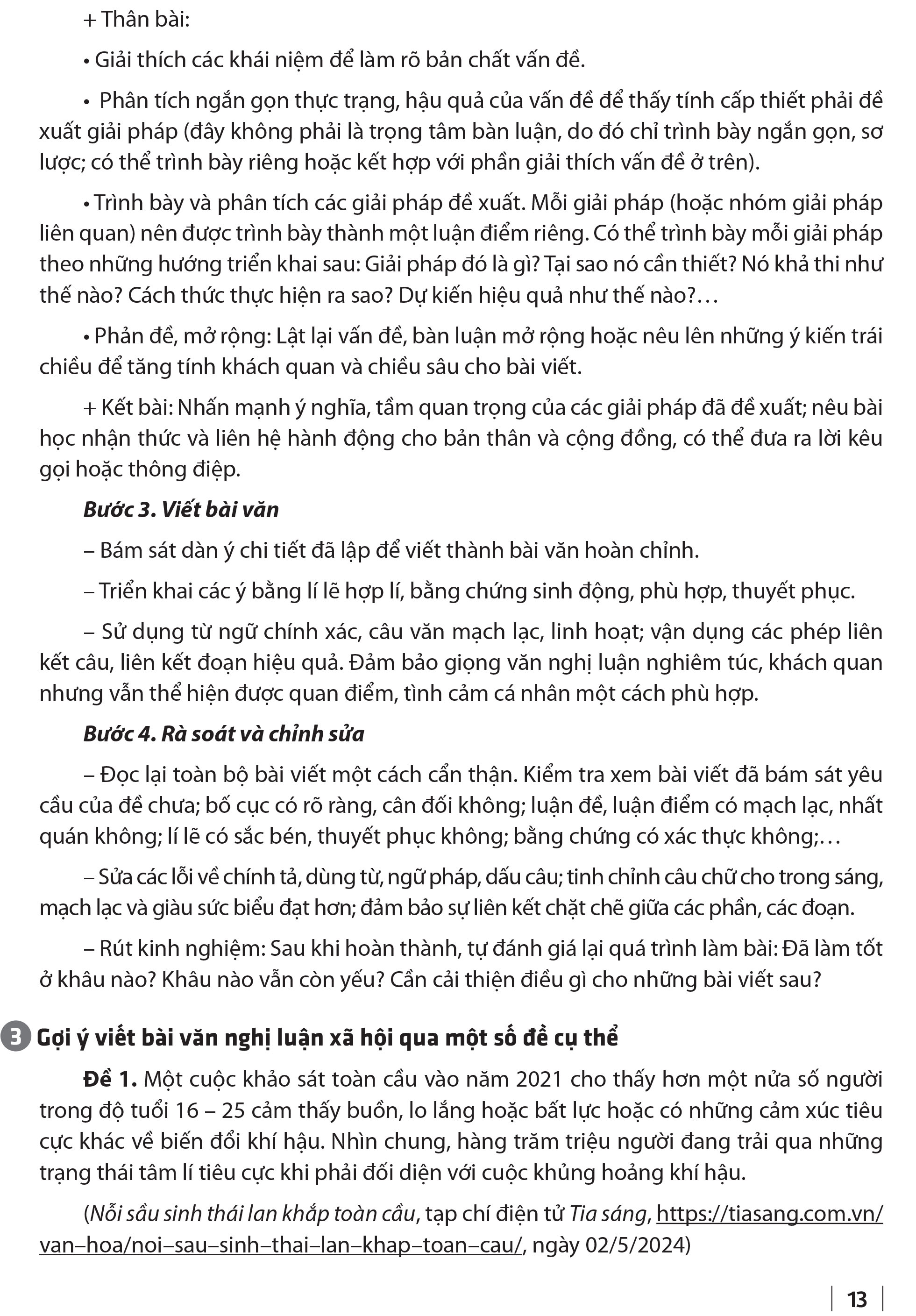Để Viết Tốt Đoạn Văn, Bài Văn Nghị Luận Lớp 9 - Ảnh 7