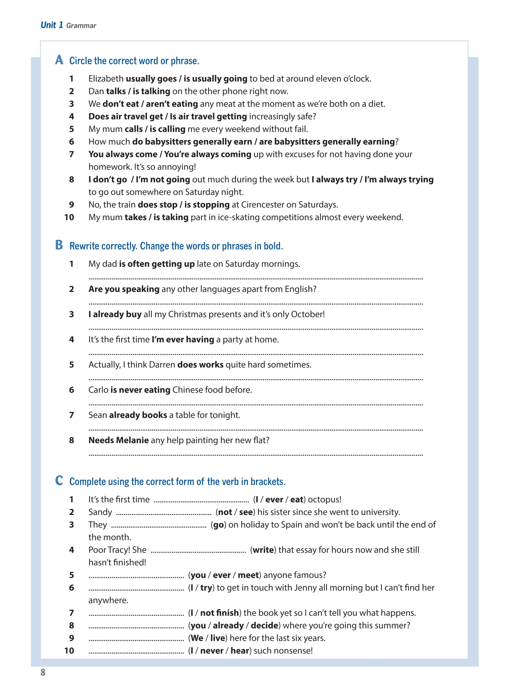 Destination B2 - Grammar And Vocabulary With Answer Key (Khong Dap An) - Ảnh 9