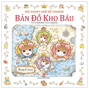 đôi chuột nhỏ dễ thương - bản đồ kho báu (tái bản 2024)