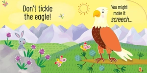 don't tickle the bear! (usborne touchy-feely sounds) - Ảnh 5