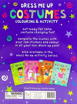 dress me up: costumes - colouring & activity - Ảnh 5