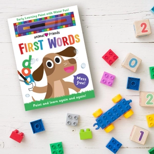 early learning magic water colouring - animal friends first words - Ảnh 3