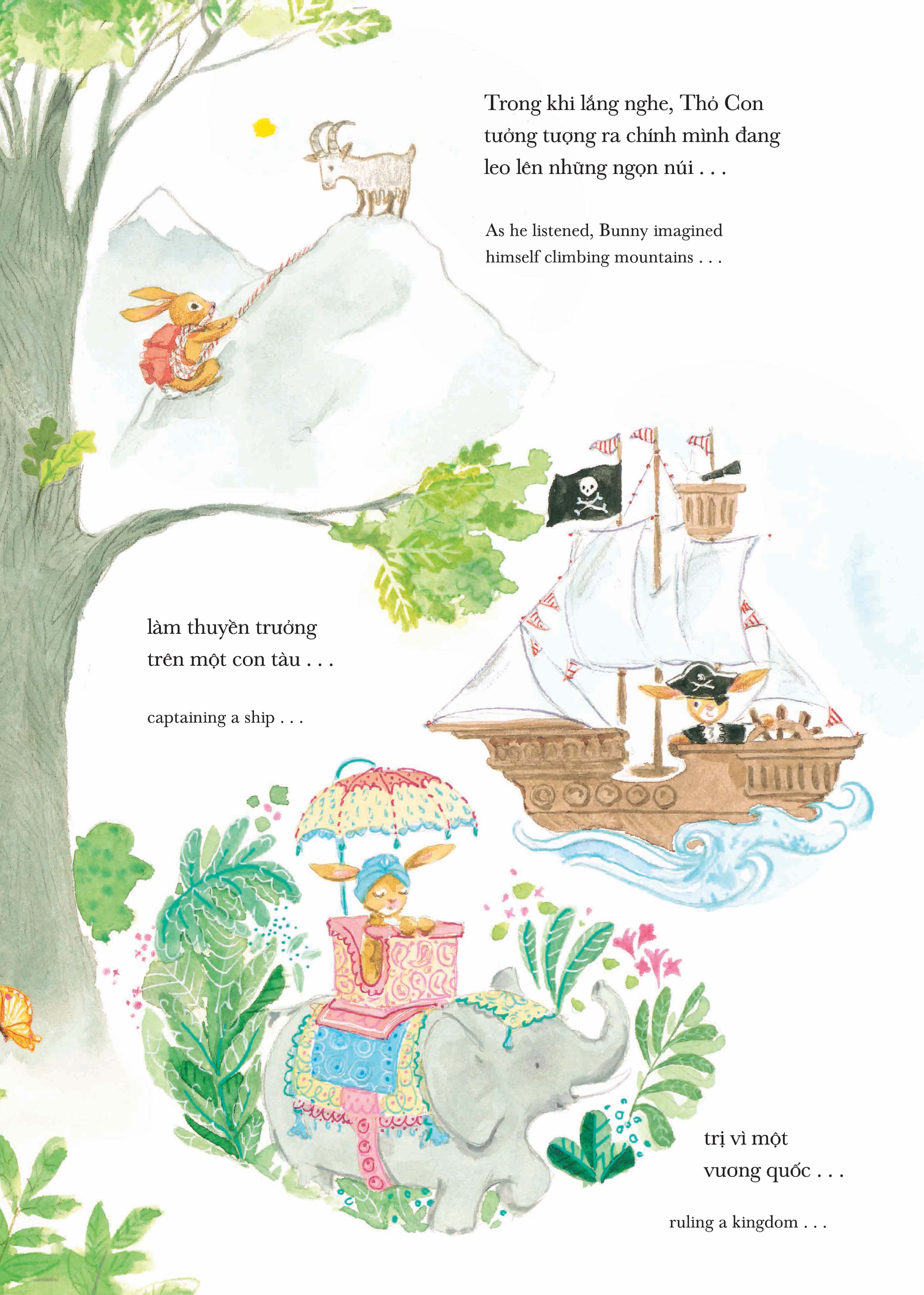 Ehon - Câu Lạc Bộ Sách Của Thỏ Con - Bunny’S Book Club (Từ 3 - 8 Tuổi) - Ảnh 4