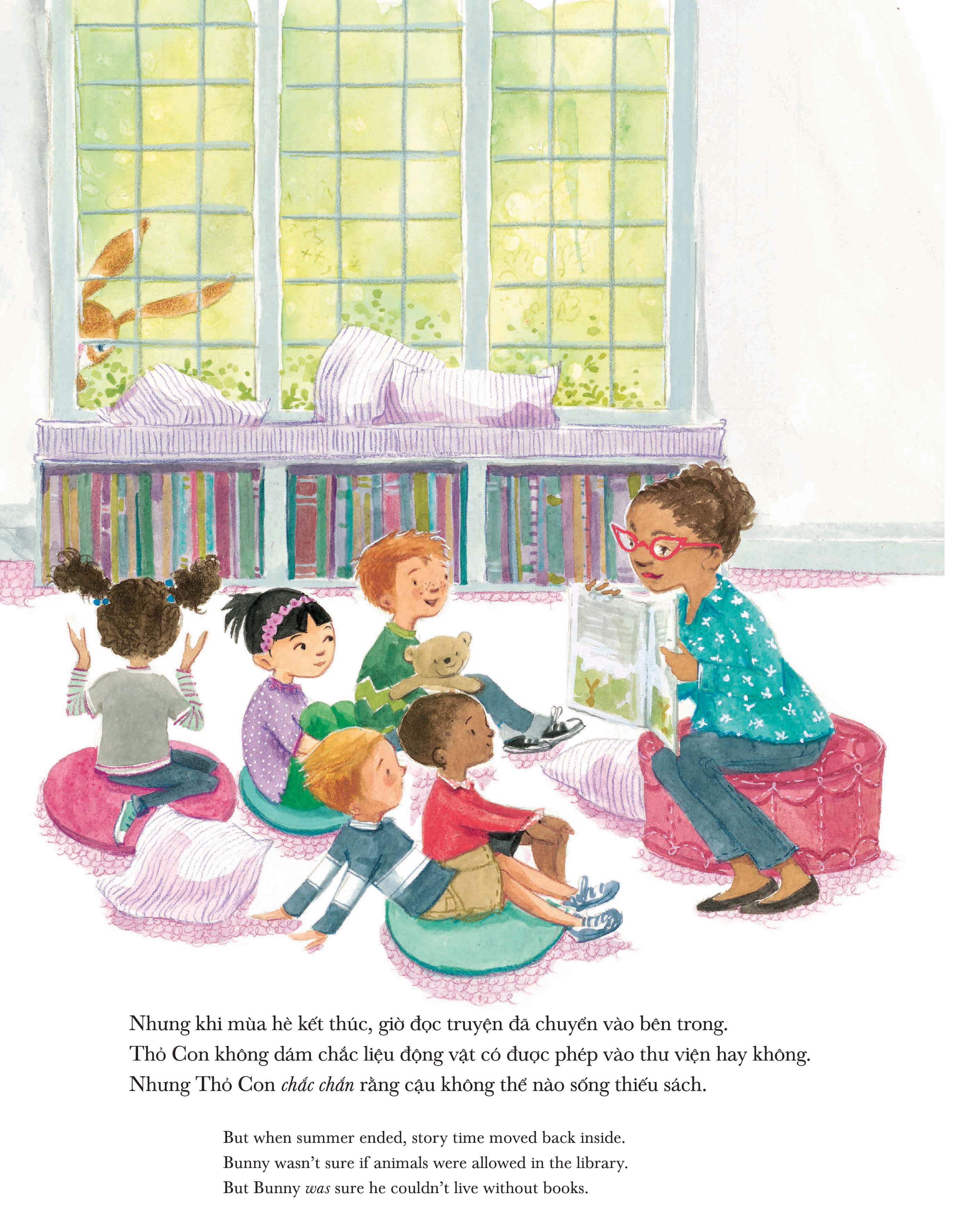 Ehon - Câu Lạc Bộ Sách Của Thỏ Con - Bunny’S Book Club (Từ 3 - 8 Tuổi) - Ảnh 5