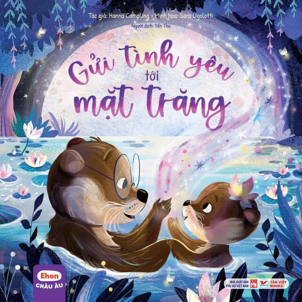 Ehon Châu Âu - Gửi Tình Yêu Tới Mặt Trăng - Ảnh 2