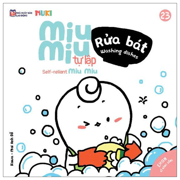 Ehon Kĩ Năng Sống - Miu Miu Tự Lập - Tập 66 - Gấp Quần Áo - Ảnh 7