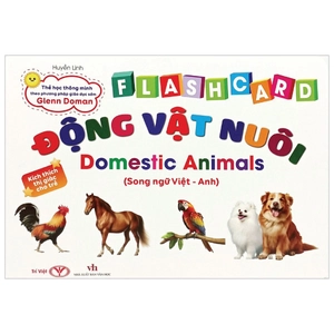 flashcard động vật nuôi - domestic animals