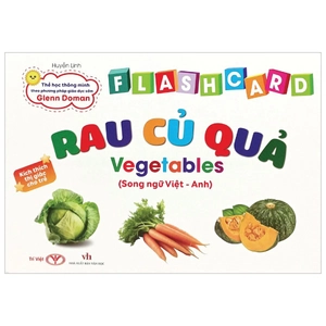 flashcard rau củ quả - vegetables