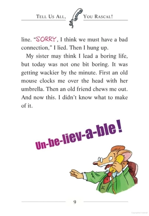 geronimo stilton - book 6 - paws off, cheddarface! - Ảnh 11