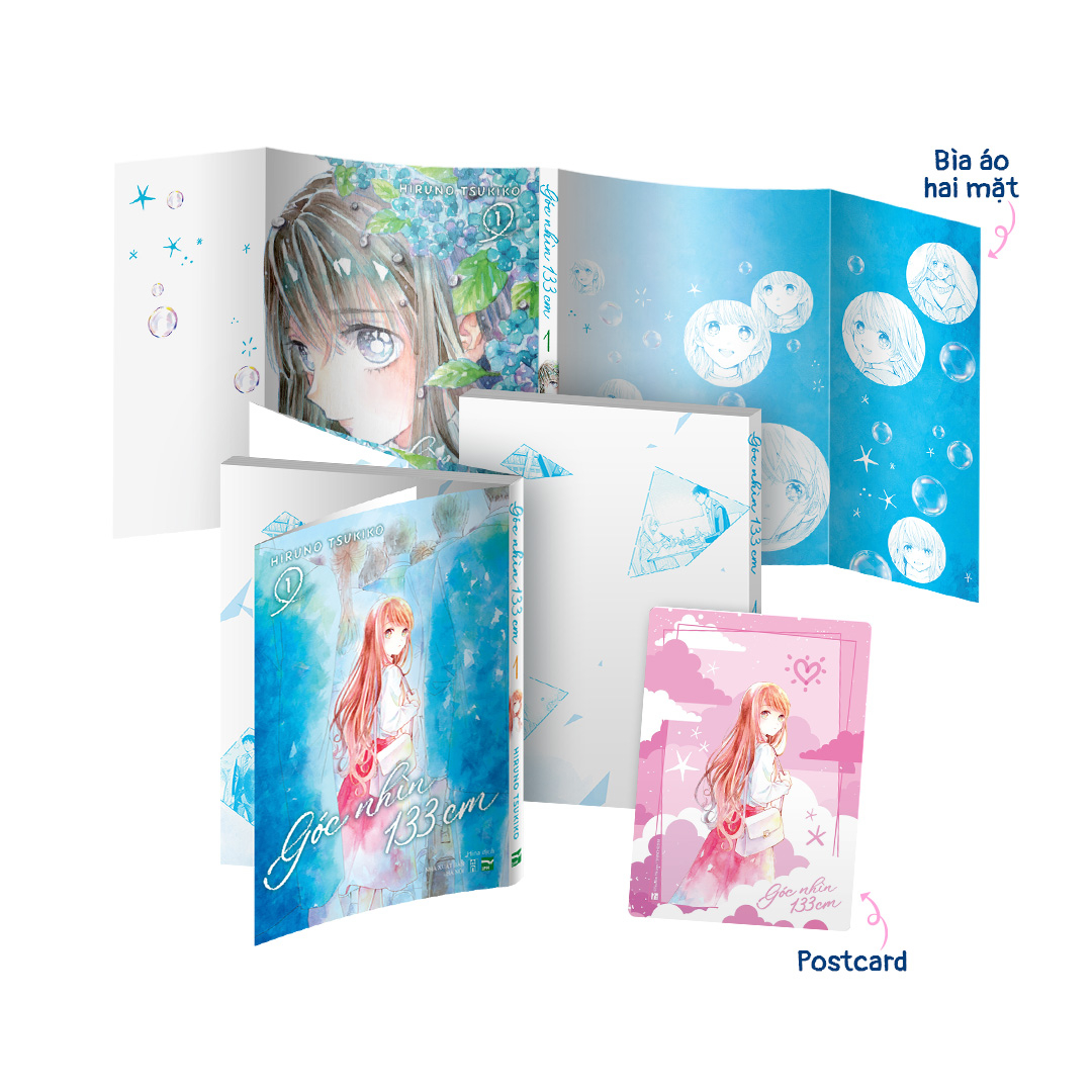 Góc Nhìn 133cm - Tập 1 - Bản Đặc Biệt - Tặng Kèm Bìa Áo 2 Mặt + Postcard - Ảnh 2