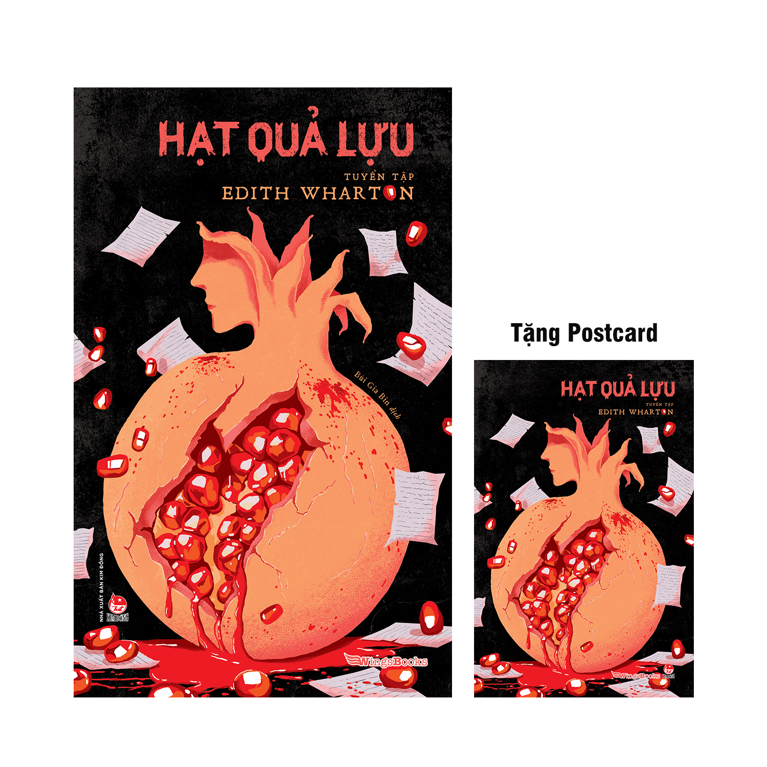 Hạt Quả Lựu - Tuyển Tập Edith Wharton - Tặng Kèm Postcard - Ảnh 2