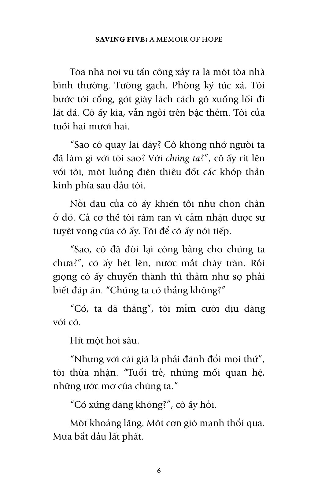 Hồi Ký Của Hy Vọng - Saving Five - Ảnh 8