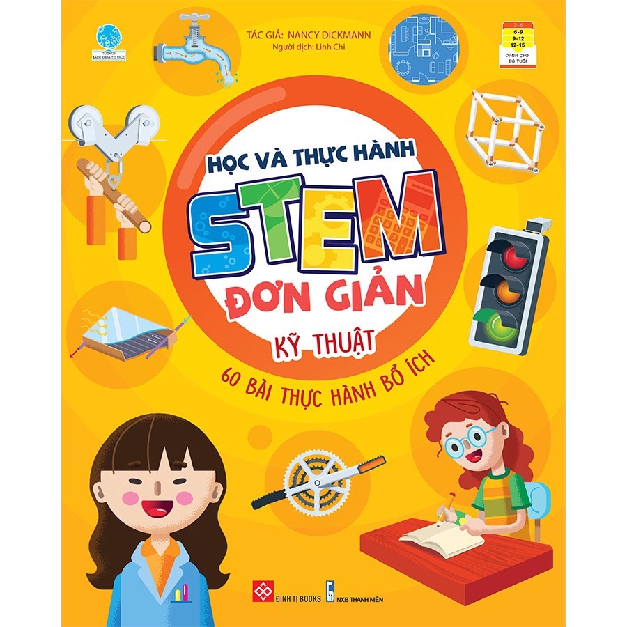 hộp sách học và thực hành stem đơn giản: toán học, khoa học, công nghệ, kỹ thuật - Ảnh 2