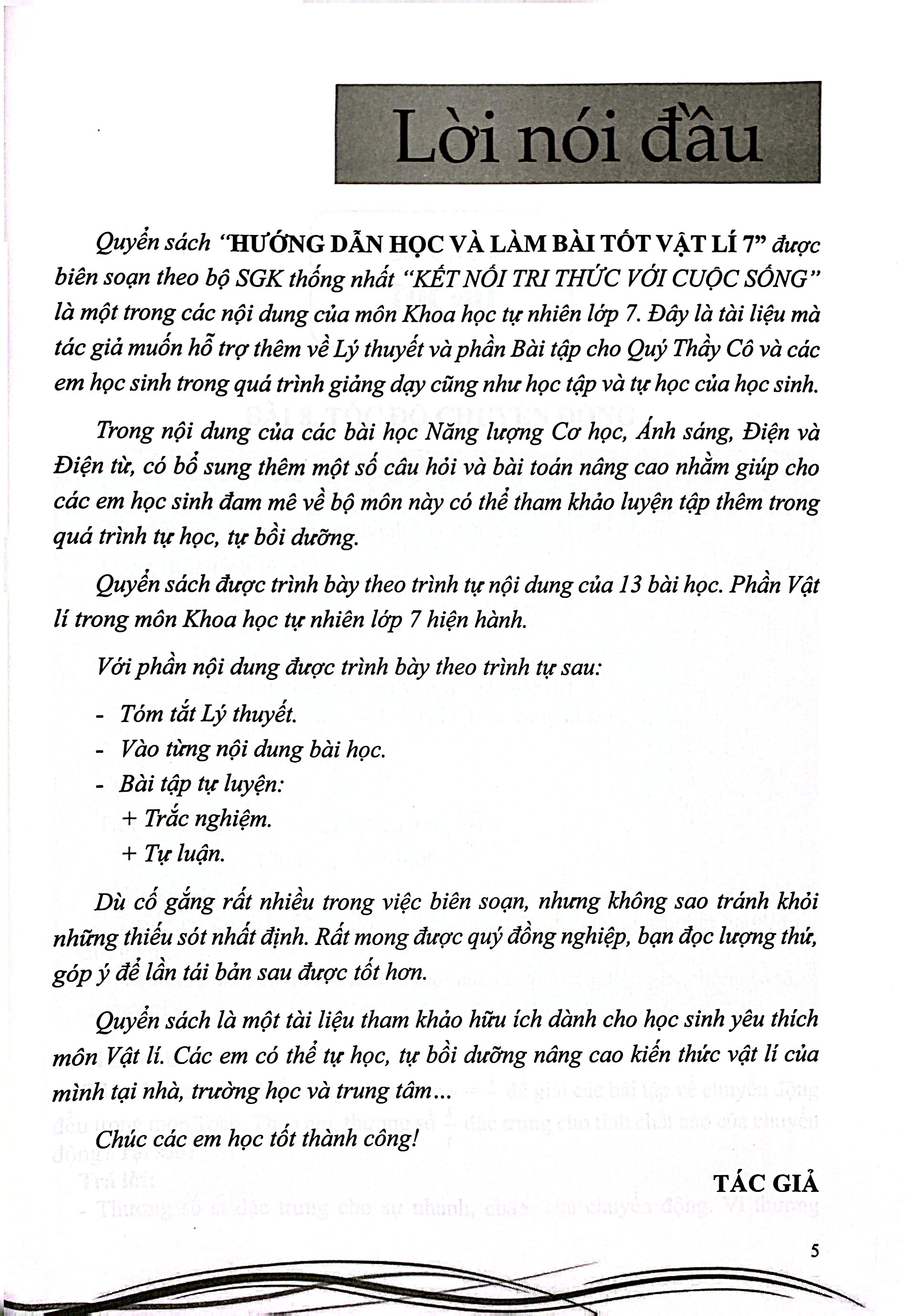 Hướng Dẫn Học Và Làm Bài Tốt Môn Vật Lí 7 - Ảnh 4