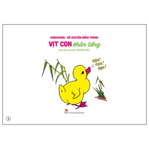 kamishibai - kể chuyện bằng tranh - vịt con khản tiếng