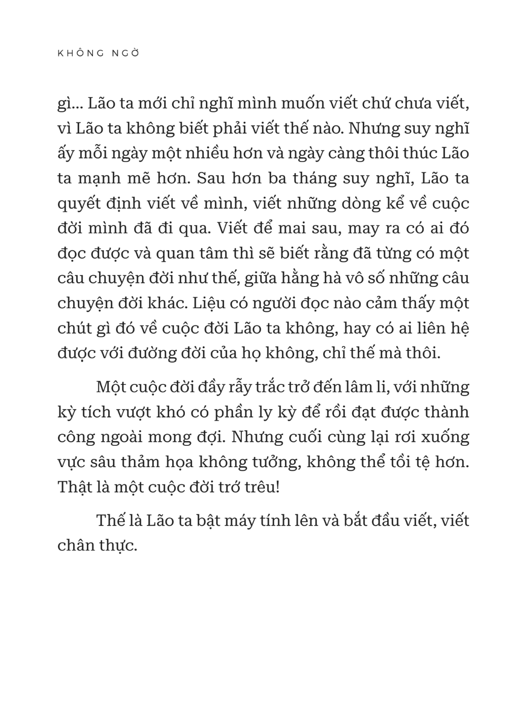 Không Ngờ - Ảnh 4