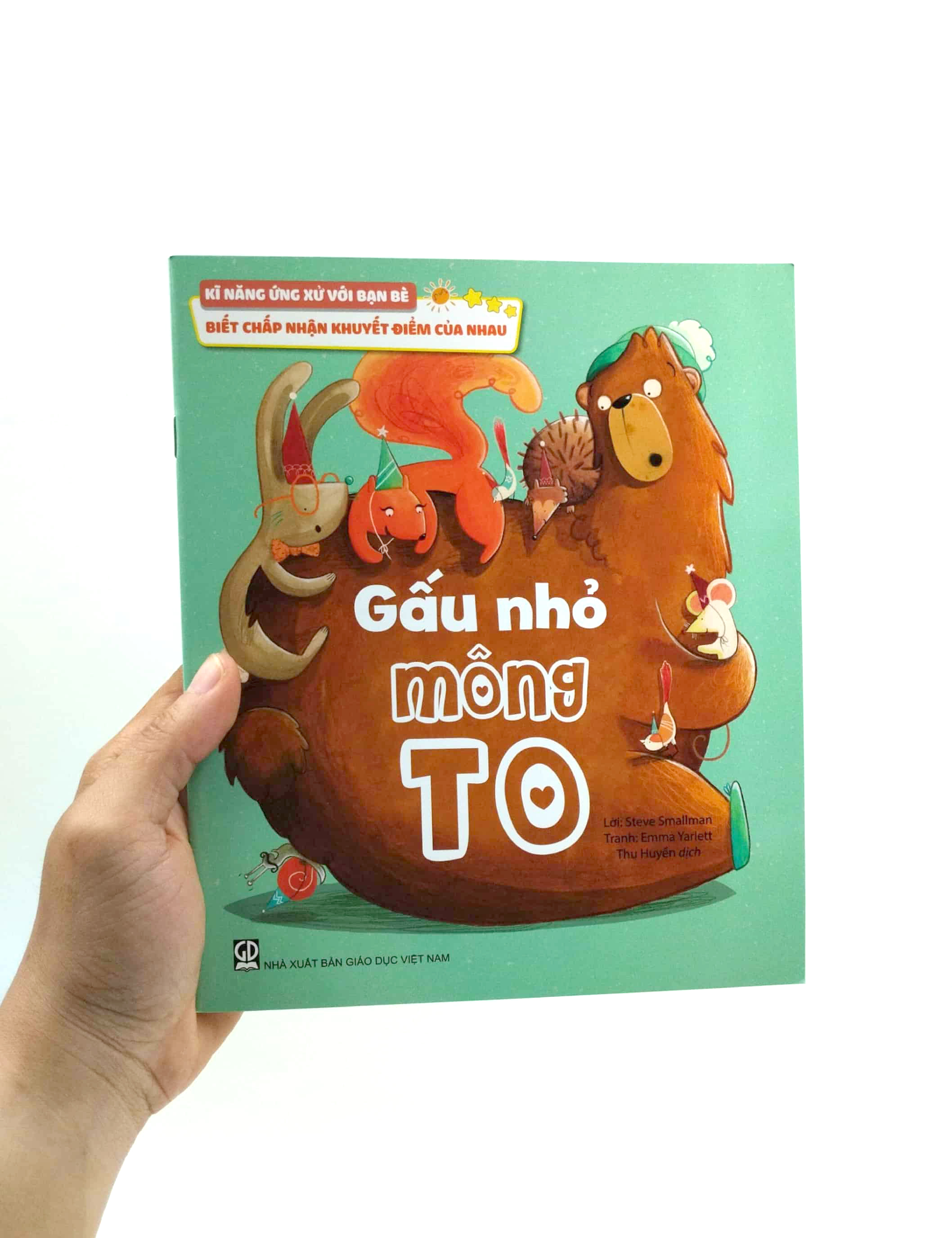 kĩ năng ứng xử với bạn bè - biết chấp nhận khuyết điểm của nhau - gấu nhỏ mông to - Ảnh 7