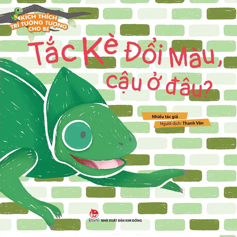 kích thích trí tưởng tượng cho bé - tắc kè đổi màu, cậu ở đâu? - Ảnh 2