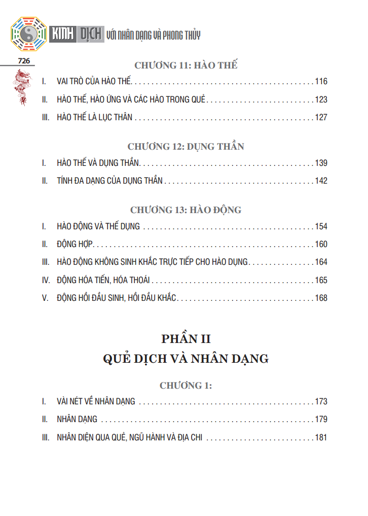 kinh dịch với nhân dạng và phong thuỷ (bìa cứng) - Ảnh 5