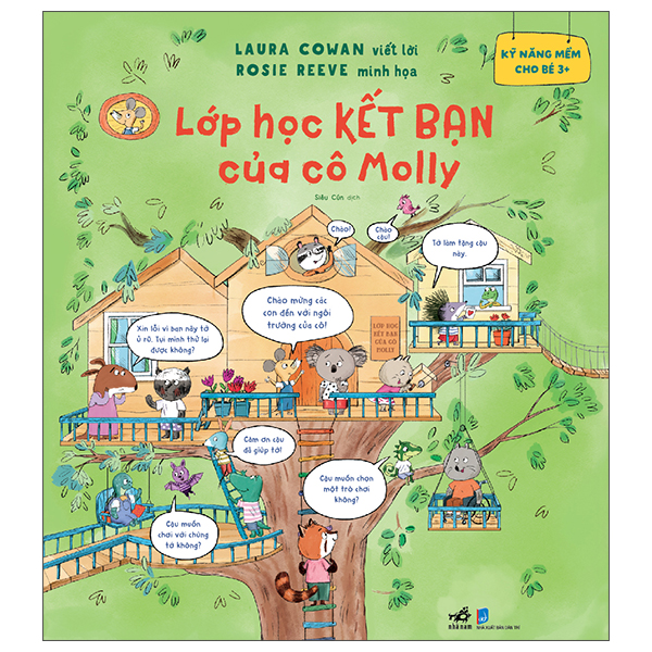 Kỹ Năng Mềm Cho Bé 3+ - Lớp Học Kết Bạn Của Cô Molly