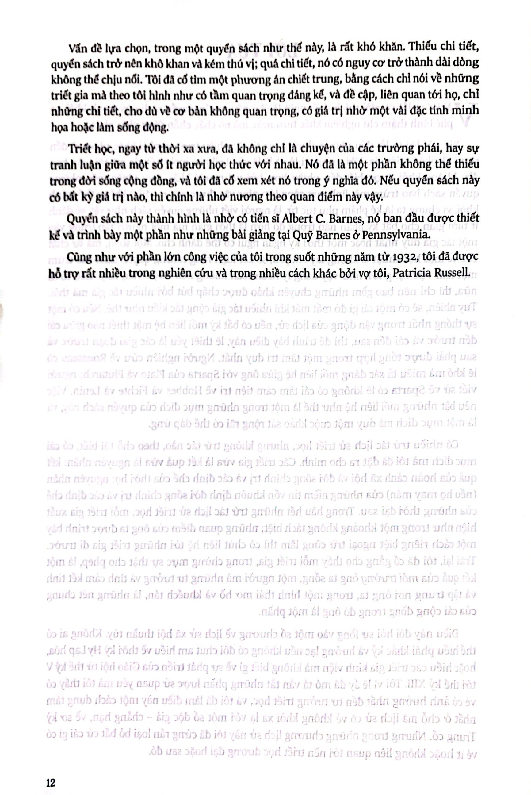 lịch sử triết học phương tây - history of western philosophy - bìa cứng - Ảnh 8