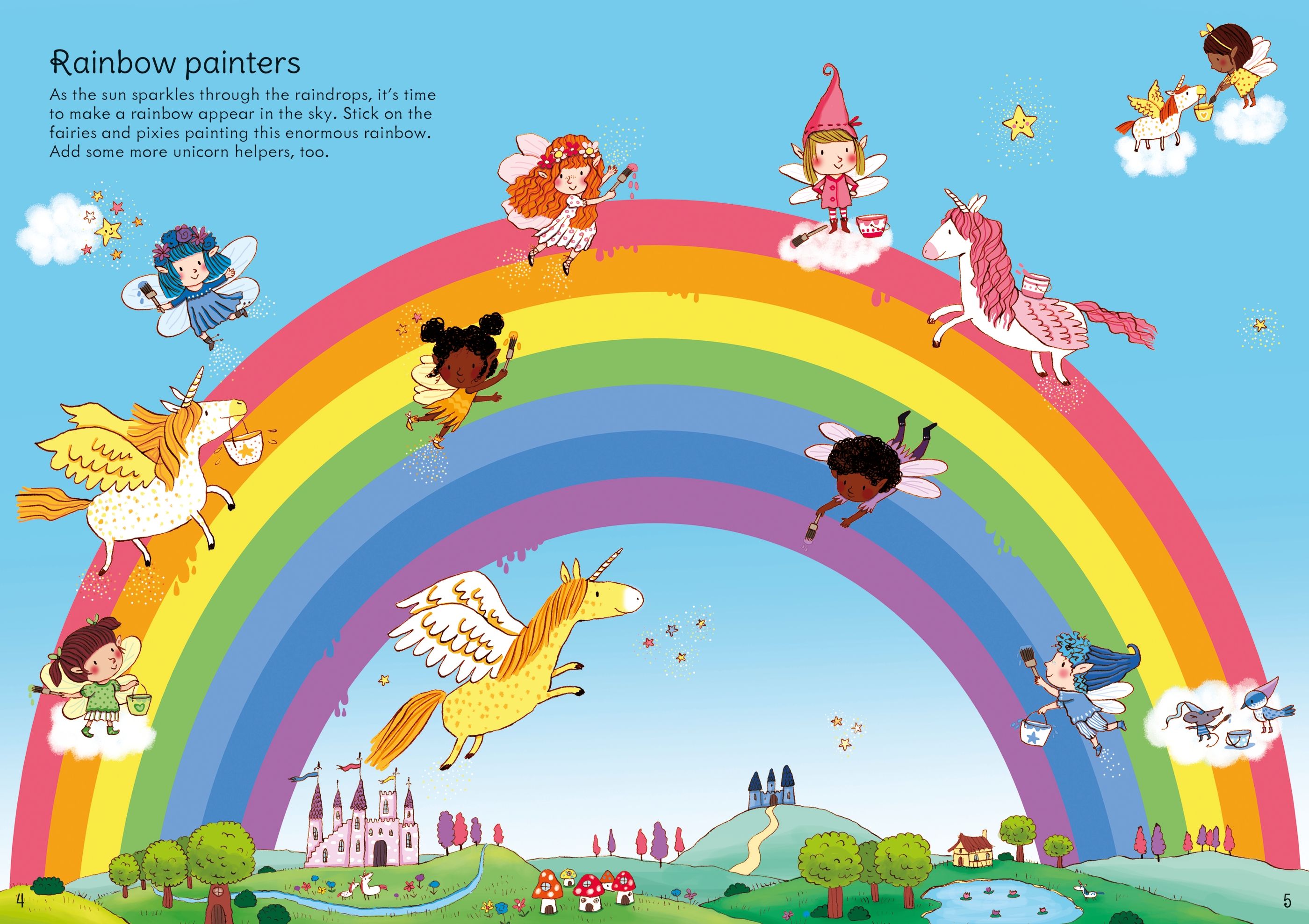little first stickers rainbows - Ảnh 5