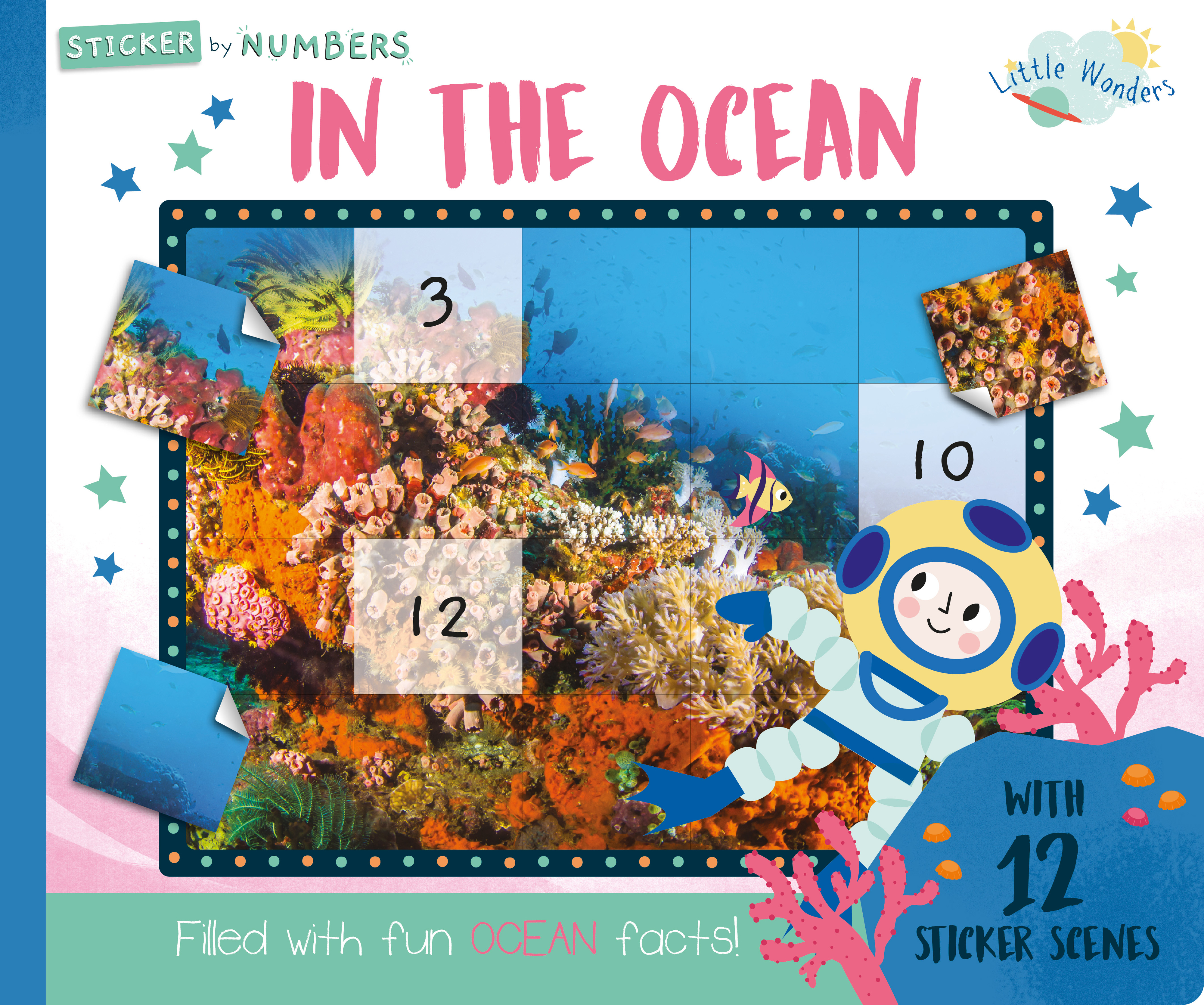 little wonders sticker by number - in the ocean - Ảnh 2