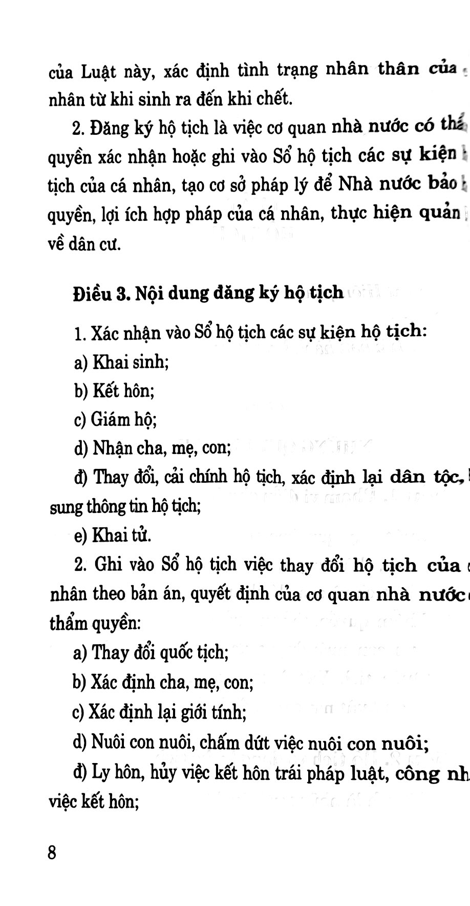 luật hộ tịch (hiện hành) - Ảnh 6