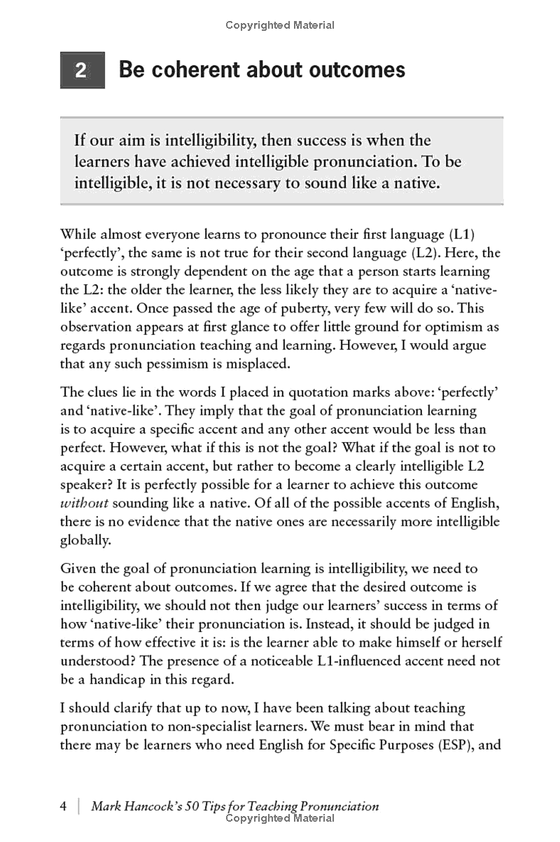 mark hancockℹs 50 tips for teaching pronunciation - pocket editions - Ảnh 13