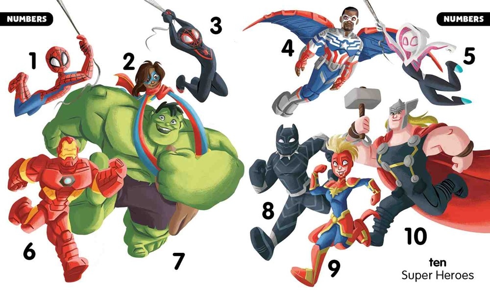 marvel beginnings - first shapes, colors, numbers - Ảnh 3