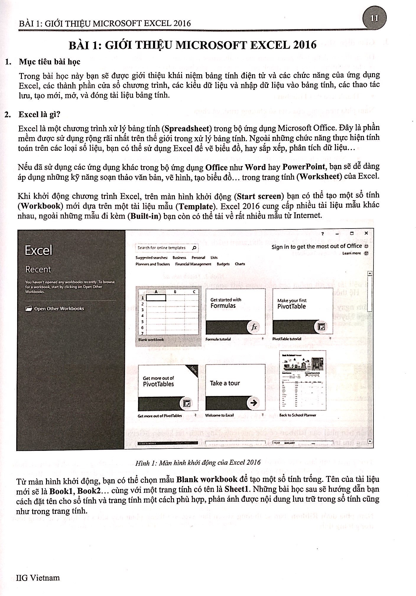 microsoft office excel 2016 - Ảnh 11