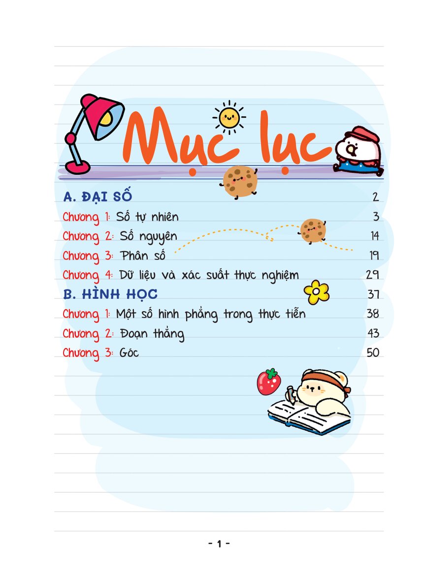 Mini Note - Công Thức Học Nhanh Toán 6 - Ảnh 2