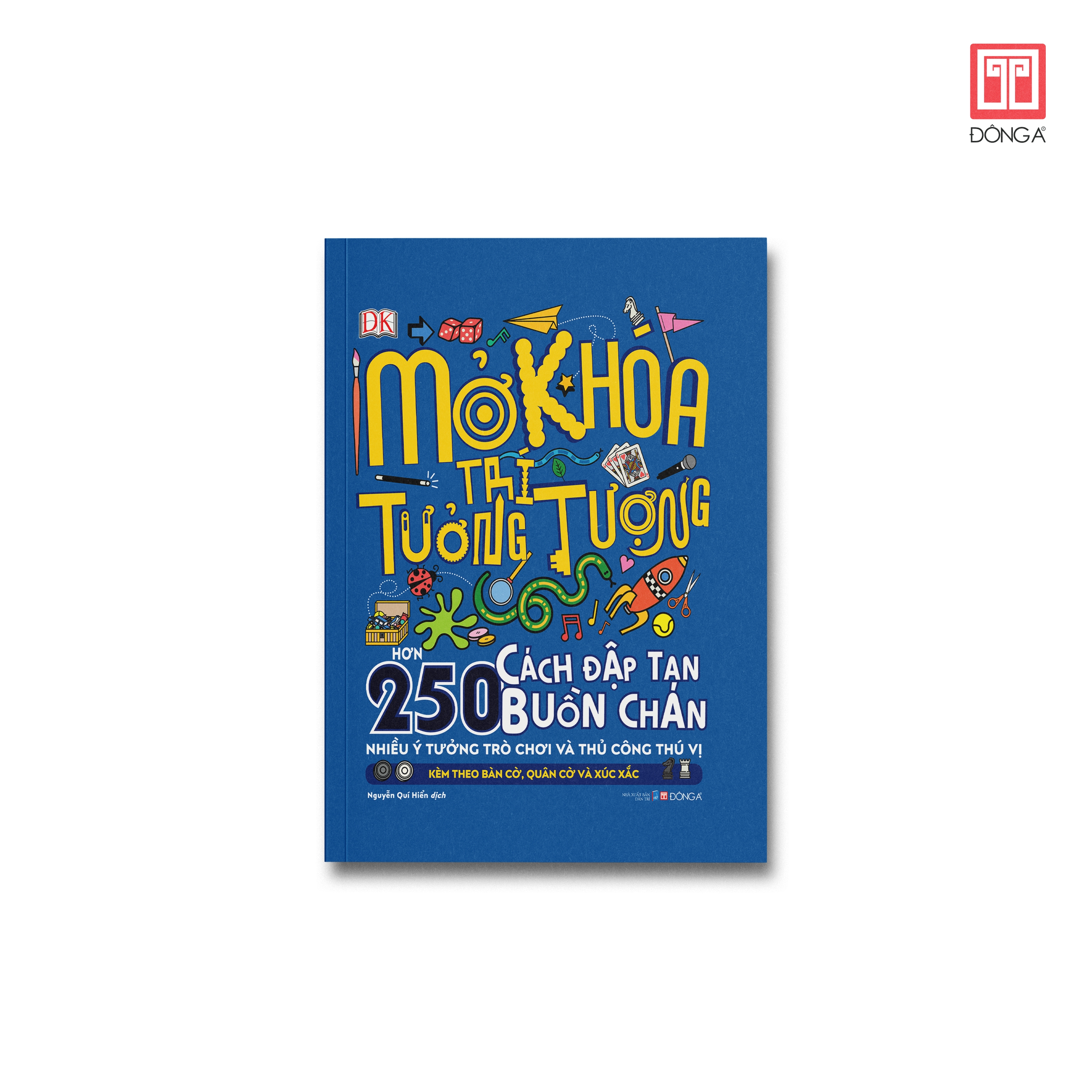 mở khóa trí tưởng tượng - hơn 250 cách đập tan buồn chán - tặng kèm theo bàn cờ + quân cờ + xúc xắc - Ảnh 4